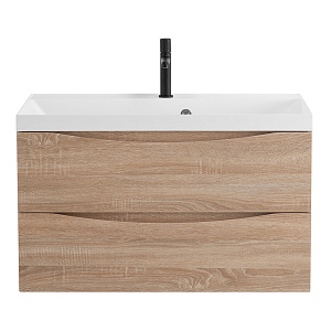 База BelBagno MARINO-900-2C-SO-WO-P под раковину 90х45 см, подвесная, Rovere Bianco (белый дуб)