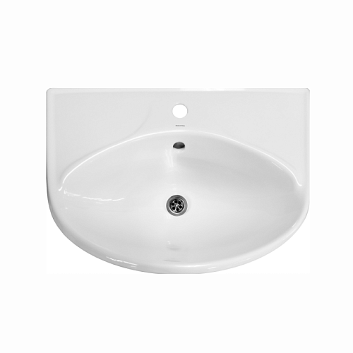 Раковина Sanita S401601 Самарский подвесная 57х45 см, белая