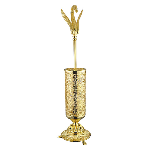 Ершик Migliore 26125 Luxor напольный, стекло/золото купить недорого в интернет-магазине Керамос