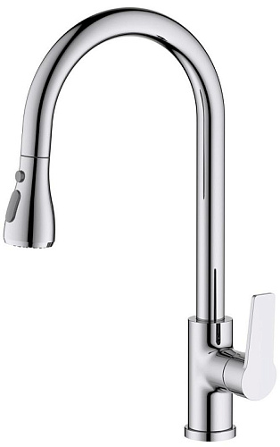 Смеситель для кухни Aquatek ЛУГАНО AQ1784CR Смеситель для кухни Aquatek ЛУГАНО AQ1784CR