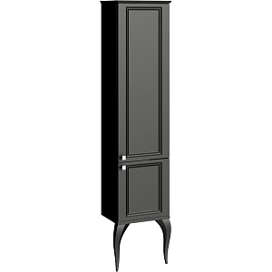 Шкаф-пенал Aqwella LAD0504BLK LaDonna напольный 40х185 см, черный