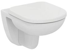 Унитаз Ideal Standard T328801+T679901 Tempo подвесной 37х48 см с сиденьем, короткая проекция, белый