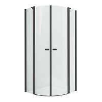 Душевое ограждение New Trendy NEW SOLEO Black K-0538