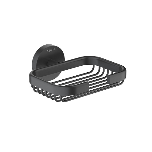 Мыльница-решетка Aquatek AQ4633MB Бетта, черный матовый - купить в Санкт-Петербурге, цена на Мыльница-решетка Aquatek AQ4633MB Бетта, черный матовый в интернет-магазине Керамос Мыльница-решетка Aquatek AQ4633MB Бетта, черный матовый купить недорого в интернет-магазине Керамос