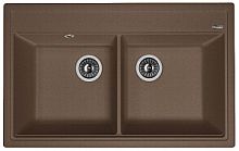 Мойка для кухни Florentina 20.370.E0820.303 Липси 82х51 см, мокко