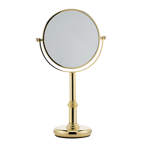 Зеркало Migliore 21982 Jerri оптическое настольное (3х), золото купить недорого в интернет-магазине Керамос