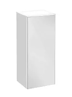 Шкаф-пенал Keuco 34020210001 Royal Reflex средний 85х35 см, петли слева, белый/белый