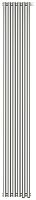 Радиатор Сунержа 071-0322-1806 Эстет-00 отопительный н/ж EU50 1800х270 мм/ 6 секций, сатин