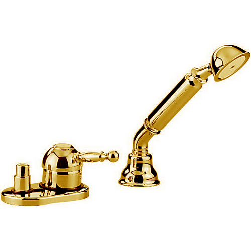 Cisal AY00129024  Arcana Royal Смеситель на борт ванны на 2 отверстия, без излива, цвет золото снят с производства
