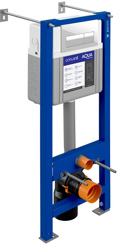 Инсталляция + Панель смыва Cersanit AQUA 63567