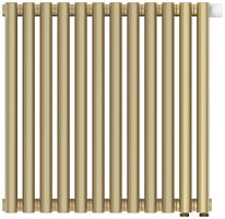 Радиатор Сунержа 022-0312-5012 Эстет-11 отопительный н/ж EU50 500х540 мм/ 12 секций, матовая шампань