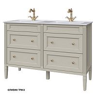 Тумба Caprigo 34024-ТP813 Albion Concept под раковину 120х45 см двойная, оливин