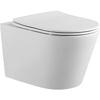 Унитаз подвесной Aquatek AQ1905-00 Вега 53х36 см, безободковый, белый