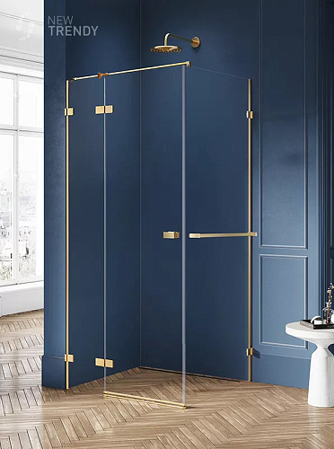 Душевое ограждение New Trendy AVEXA Gold EXK-3011 купить недорого в интернет-магазине Керамос Душевое ограждение New Trendy AVEXA Gold EXK-3011 купить недорого в интернет-магазине Керамос