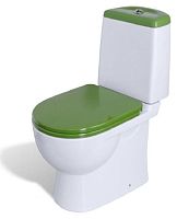 Унитаз-компакт Sanita Luxe WC.CC/Best/2-DM/GRN.G/S1 Best Color Comfort напольный 35х62 см, с сиденьем, зеленый S1 Унитаз-компакт Sanita Luxe WC.CC/Best/2-DM/GRN.G/S1 Best Color Comfort напольный 35х62 см, с сиденьем, зеленый S1