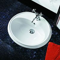 Simas AR859bi*1 Arcade Раковина  встроенная 61x50,5 см с 1 отв. под смеситель, цвет белый