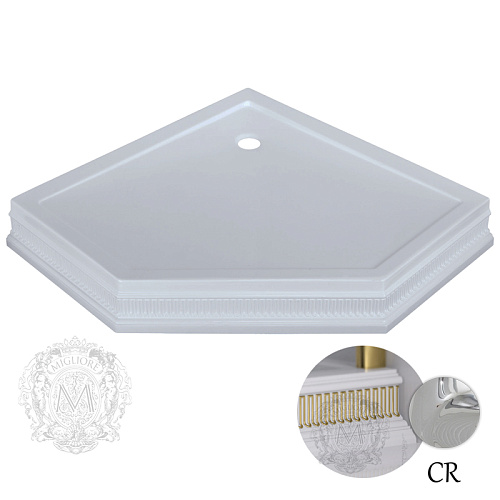 Душевой поддон Migliore ML.PDP-28.590.BI.CR Душевой поддон Migliore ML.PDP-28.590.BI.CR