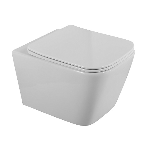 Унитаз подвесной BelBagno DUE BB7107CHR/SC Унитаз подвесной BelBagno DUE BB7107CHR/SC