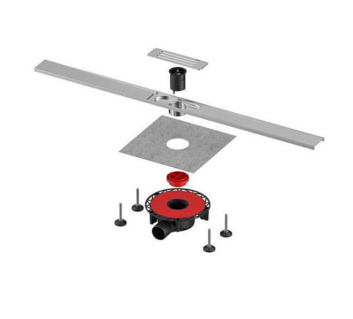 Комплект для монтажа дрен. канала TECE LINUS 15301100 Комплект для монтажа дрен. канала TECE LINUS 15301100