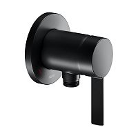 Смеситель Keuco 59552379501 IXMO встраиваемый, однорычажный с выводом для шланга DN 15, черный матовый