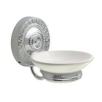 Мыльница Migliore 31513 Montecarlo настенная, белый/хром