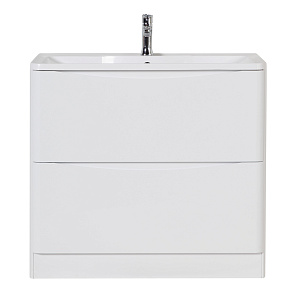 База BelBagno ACQUA-800-2C-PIA-BL под раковину 80х45 см, напольная, Bianco Lucido (белый глянец)