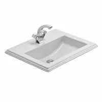 Раковина Villeroy & Boch 710263R1 Hommage встраиваемая, альпийский белый CeramicPlus