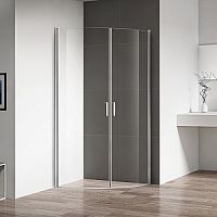 Душевой угол RGW LE-54 06125499-11 Leipzig полукруглый 90х90х195 см, прозрачное стекло