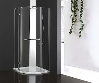 Душевой уголок Cezares BERGAMO-W-R-1-100-ARCO-C-Cr-L-IV