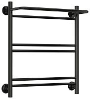 Полотенцесушитель водяной Сунержа 17621-6050 Версия-Н1 Стилье  600х500 мм (Полка+1+2+2) П 16, черный