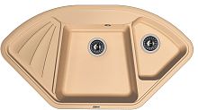 Мойка для кухни Florentina 20.185.J1060.306 Капри 106х58 см, с крылом, капучино