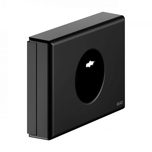 Дозатор Keuco 04976370000 гигиенических пакетиков, черный матовый Дозатор Keuco 04976370000 гигиенических пакетиков, черный матовый