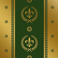 Декор Ape Capricho De Los Zares FabergeVerdeBotella 20x20