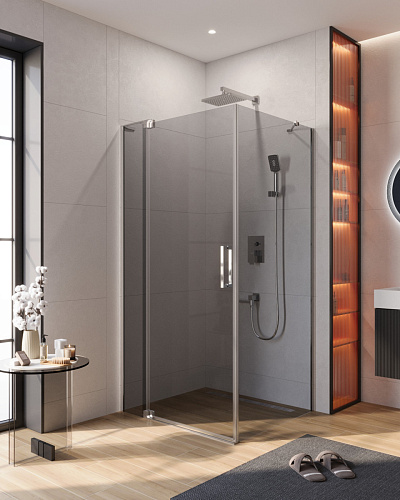 Душевой уголок CEZARES SLIDER-AH-1-90-100/110-GRIGIO-Cr Душевой уголок CEZARES SLIDER-AH-1-90-100/110-GRIGIO-Cr