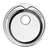 Мойка IDDIS, SUN49P0i77 Suno нержавеющая сталь, D49 см, полированная сталь