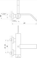 Смеситель для ванны/душа Migliore  ML.TOR-9002 CR