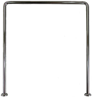 Карниз Aquatek KARN-0000016 Мелисса для ванны П-образный 180х95 см (для ванны Мелисса), хром