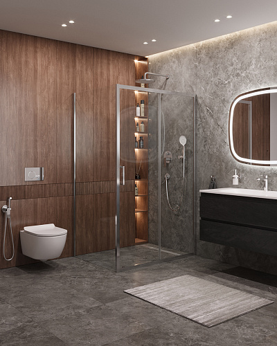 Душевой уголок CEZARES MOLVENO-AH-11-120/90-C-Cr-IV Душевой уголок CEZARES MOLVENO-AH-11-120/90-C-Cr-IV