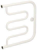 Полотенцесушитель водяной Сунержа 30-4011-5050 Лира+ 500х500 мм, Н. Г. 1", матовый белый