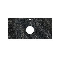 Столешница Kerama Marazzi PL1.VT93\100T Plaza для накладных раковин, 100 см, Риальто/темно-серый лаппатированный