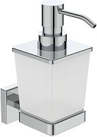 Диспенсер Ideal Standard E2252AA IOM Square для жидкого мыла, матовое стекло/Chrome (хром) Диспенсер Ideal Standard E2252AA IOM Square для жидкого мыла, матовое стекло/Chrome (хром)