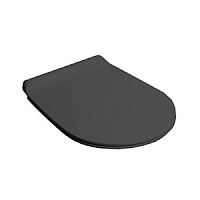 Сиденье для унитаза Simas Lante VI004nero bril/cr