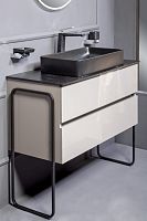 Тумба под раковину Armadi Art Vallessi 837-080-A glossy