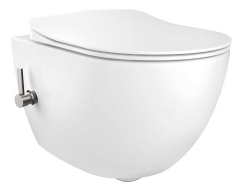 Унитаз подвесной, с функцией биде Creavit Free FE320-34CB00E-0002 купить недорого в интернет-магазине Керамос Унитаз подвесной, с функцией биде Creavit Free FE320-34CB00E-0002 купить недорого в интернет-магазине Керамос