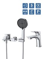 Комплект смесителей BelBagno Marino MARINO-VASM/LVM-CRM