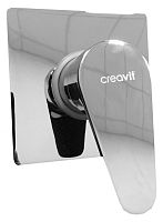 Смеситель Creavit 602350/602351/602352 для унитаза с подводкой, хром