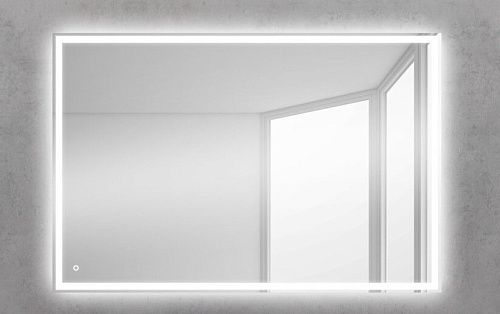 Зеркало Belbagno SPC-GRT-1000-800-LED-TCH, с подсветкой, 100х80 см купить недорого в интернет-магазине Керамос