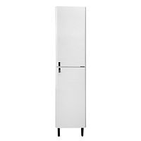 Шкаф-пенал Comforty 00-00000818 Сорренто напольный 40х190 см, светло-серый