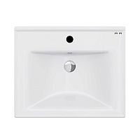 Раковина AM.PM M85AWCC0552WG X-Joy, мебельная, керамическая, 55х45 см, встроенная, белый глянец