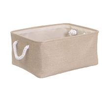 Корзина для белья WasserKRAFT WB-550-L Aisch 41х31 см, бежевая Корзина для белья WasserKRAFT WB-550-L Aisch 41х31 см, бежевая